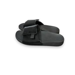 Vionic Keira Black Slides NWOT W6